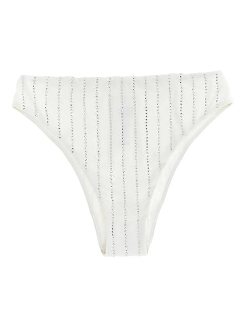 MC2 Saint Barth Sibilla striped bikini bottoms - White - zdjęcie produktu nr 1
