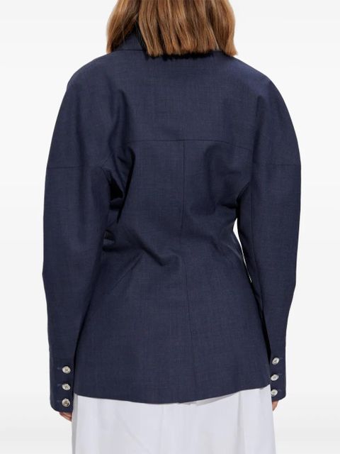 Givenchy slim-cut blazer - Blue