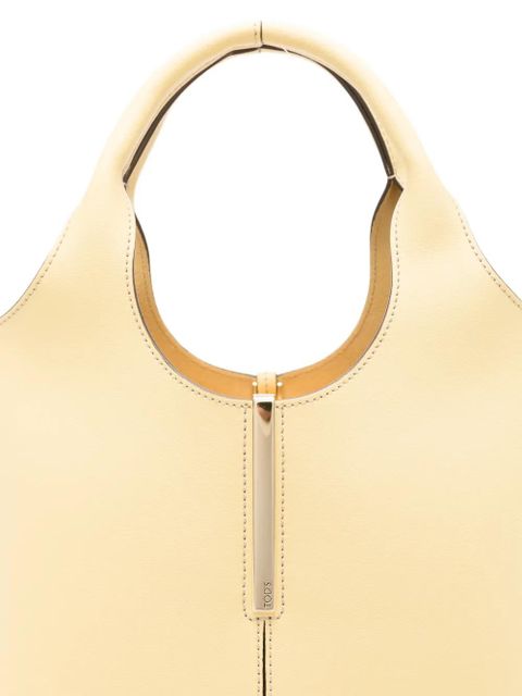 Tod's mini leather tote bag - Yellow
