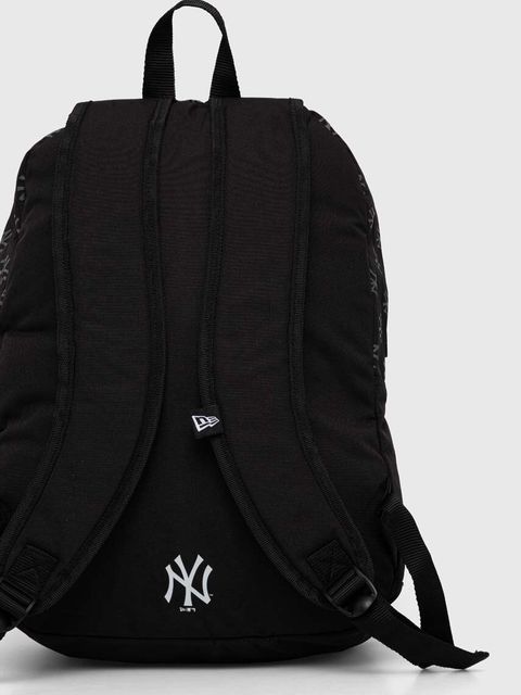 New Era plecak MONOGRAM NEW YORK YANKEES kolor czarny duży wzorzysty 60503796