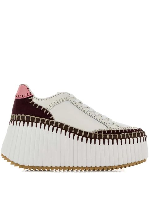 Chloé 60mm Nama platform sneakers - White - zdjęcie produktu nr 1