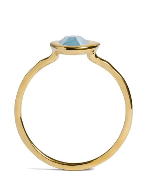 Monica Vinader Odyssey aquamarine ring - Gold - zdjęcie produktu nr 1