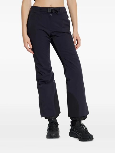 Moncler Grenoble buckle-detail padded trousers - Blue