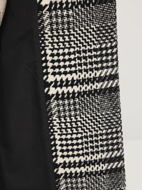 Medicine płaszcz z dodatkiem wełny kolor czarny