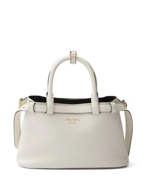 Prada small Buckle tote bag - White - zdjęcie produktu nr 1