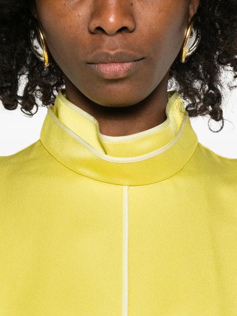 Jil Sander sleeveless blouse - Yellow