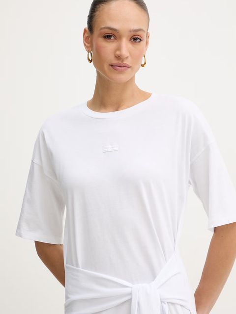 Armani Exchange sukienka bawełniana