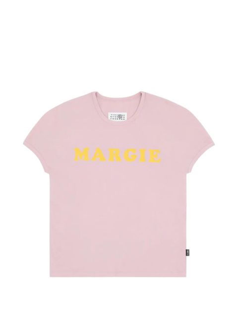 MM6 Maison Margiela short-sleeves T-shirt - Pink - zdjęcie produktu nr 1