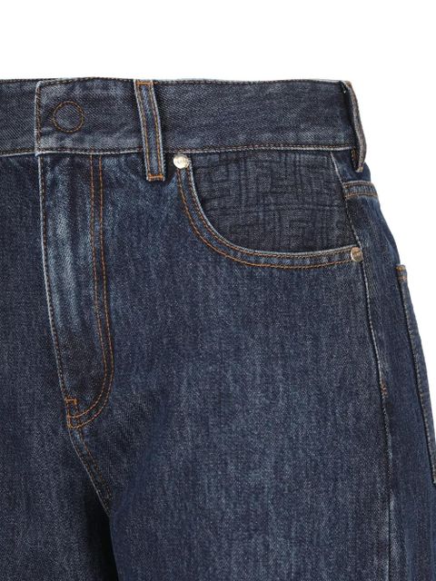 FENDI five-pockets jeans - Blue