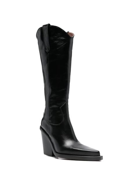 Paris Texas Vegas pointed-toe boots - Black - zdjęcie produktu nr 2