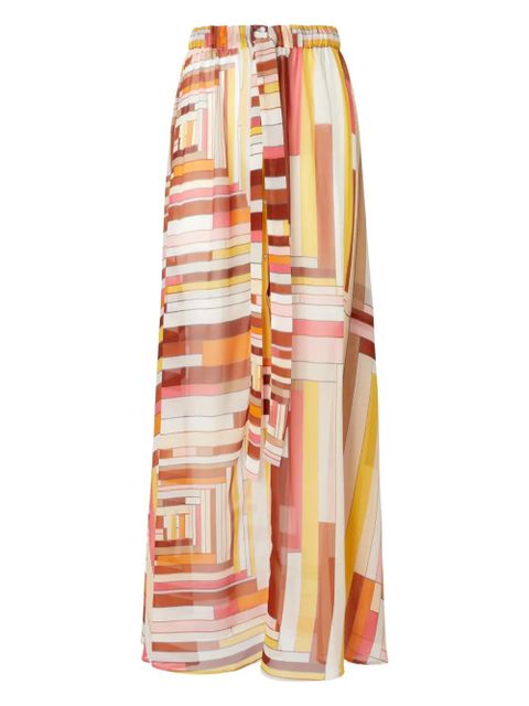 Missoni printed maxi skirt - Orange - zdjęcie produktu nr 1