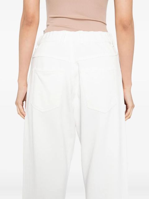 MM6 Maison Margiela cotton pants - White