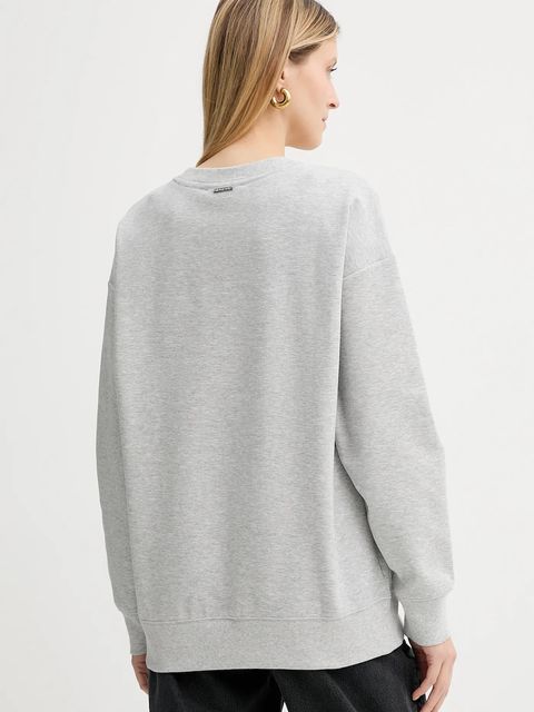 MICHAEL Michael Kors bluza damska kolor szary z aplikacją MT551QB5MF