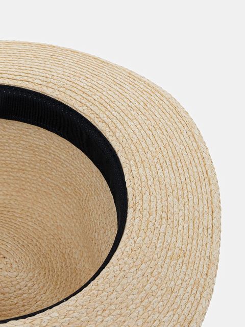 Twinset kapelusz kolor beżowy 261TA4060