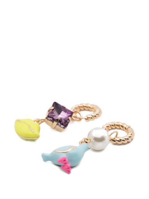 Essentiel Antwerp charm beaded earrings - Gold