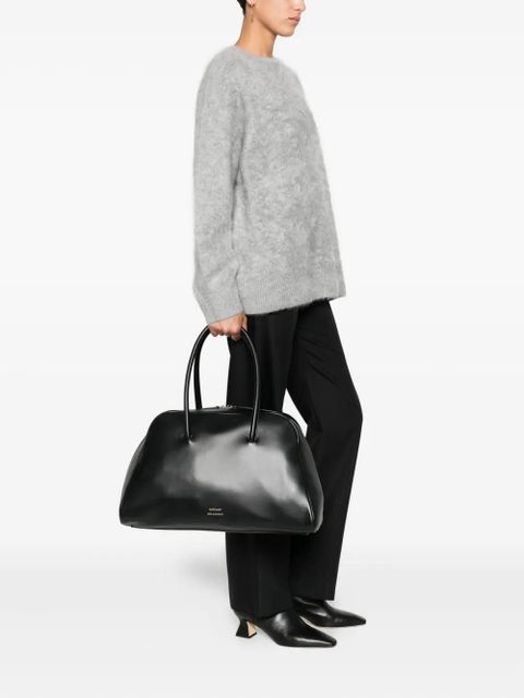 LouLou de Saison logo-print tote bag - Black - zdjęcie produktu nr 2