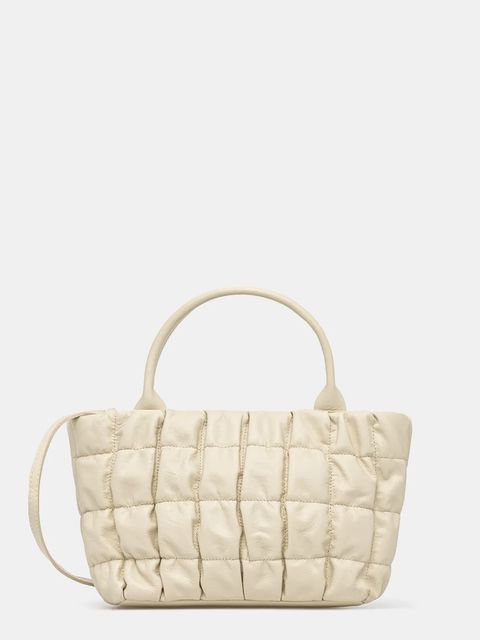 Answear.LAB torebka skórzana kolor beżowy - zdjęcie produktu nr 1