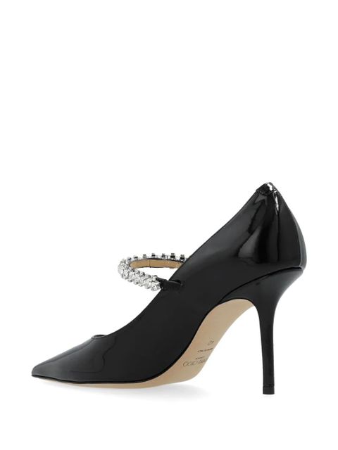 Jimmy Choo 85mm Bing leather pumps - Black - zdjęcie produktu nr 2