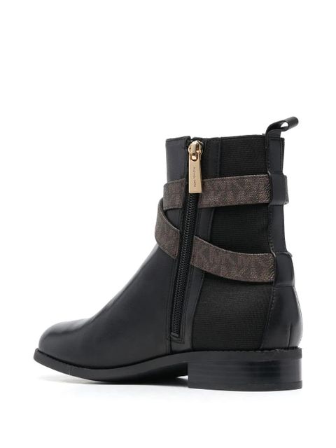 Michael Kors Rory logo-trim boots - Black