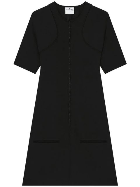 Courrèges A-line mini dress - Black - zdjęcie produktu nr 1