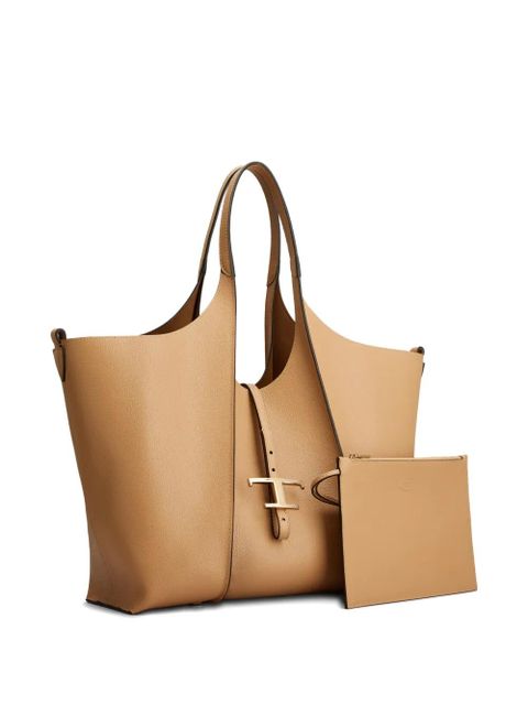 Tod's medium T Timeless tote bag - Neutrals