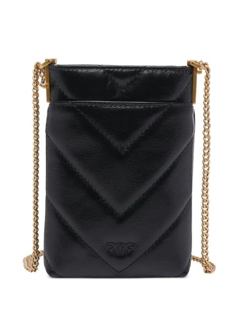 PINKO chain-strap phone cover - Black - zdjęcie produktu nr 2