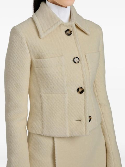 Proenza Schouler Kinsley buttoned jacket - Neutrals