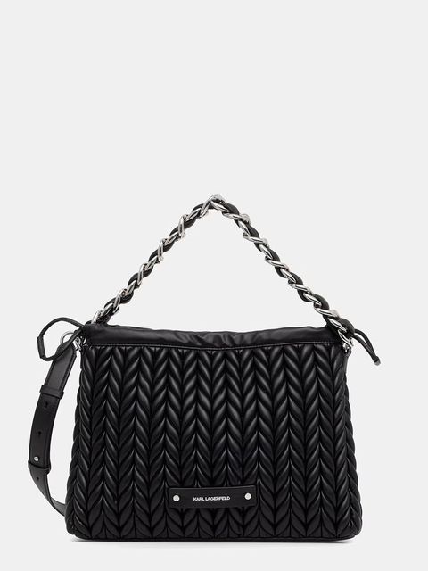 Karl Lagerfeld torebka damska z imitacji skóry K/WEAVE - zdjęcie produktu nr 1