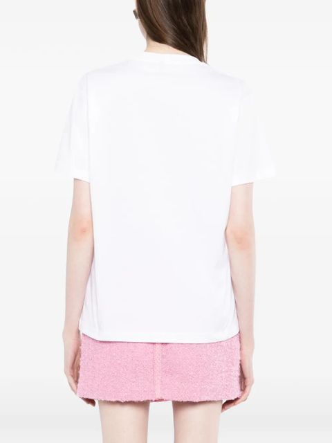 Versace embellished T-shirt - White