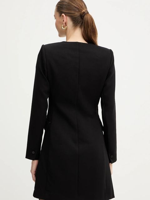 Morgan sukienka kolor czarny mini rozkloszowana RCLIF