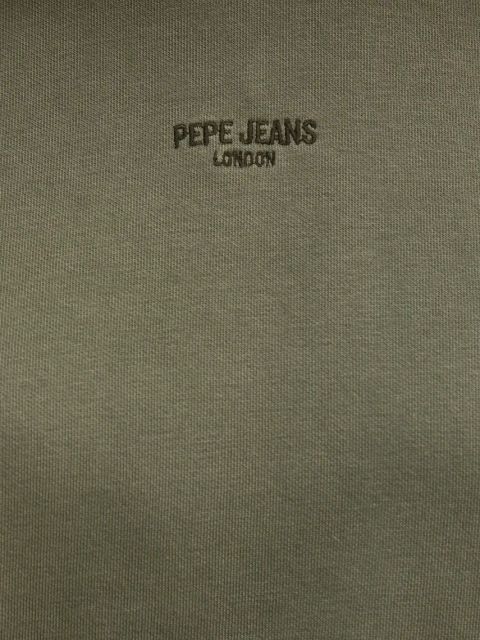 Pepe Jeans bluza FELICITY HOODIE damska kolor zielony z kapturem gładka PL581462