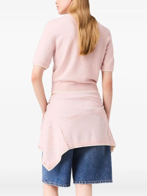 Maje short-sleeved top - Pink