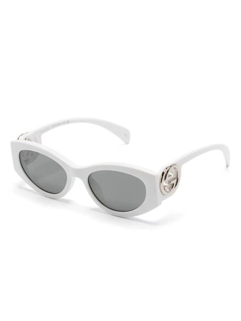 Gucci Eyewear cat-eye sunglasses - White