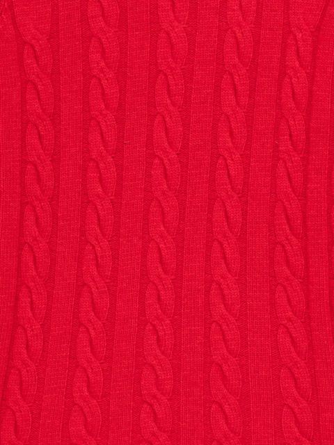 Gimaguas Braid cable-knit sweater - Red - zdjęcie produktu nr 2