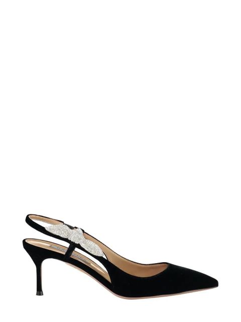 Aquazzura 65mm Very Bow Tie pumps - Black - zdjęcie produktu nr 1