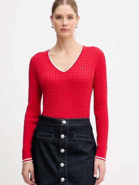 Tommy Hilfiger sweter bawełniany - zdjęcie produktu nr 1