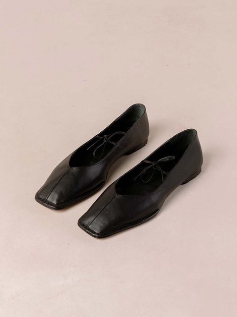 Alohas baleriny skórzane Sway