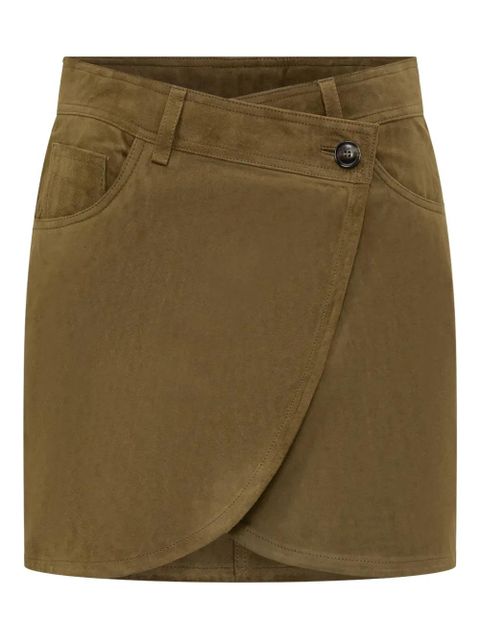 Ba&Sh button wrap skirt - Brown - zdjęcie produktu nr 1