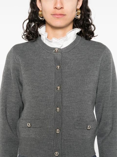 SANDRO knitted cardigan - Grey