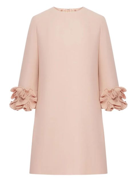 Valentino Garavani ruffle-trim mini dress - Pink - zdjęcie produktu nr 1
