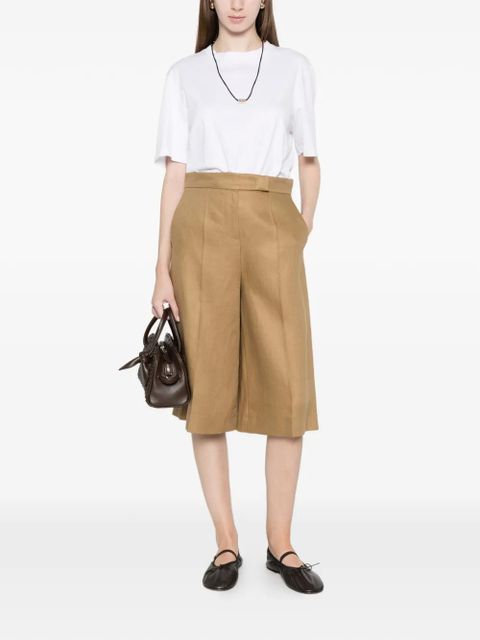 Max Mara high-waisted pleated shorts - Neutrals - zdjęcie produktu nr 2
