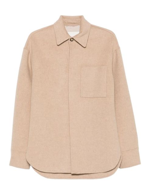 JW Anderson buttoned patch-pocket jacket - Neutrals - zdjęcie produktu nr 1