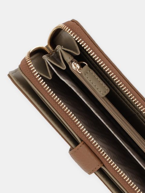 Liu Jo portfel damski kolor brązowy AA6201 E1109 - zdjęcie produktu nr 2