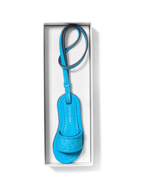 Michael Kors logo-print sandal charm - Blue