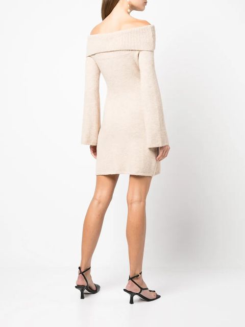 Cult Gaia Sophie knitted mini dress - Neutrals - zdjęcie produktu nr 2