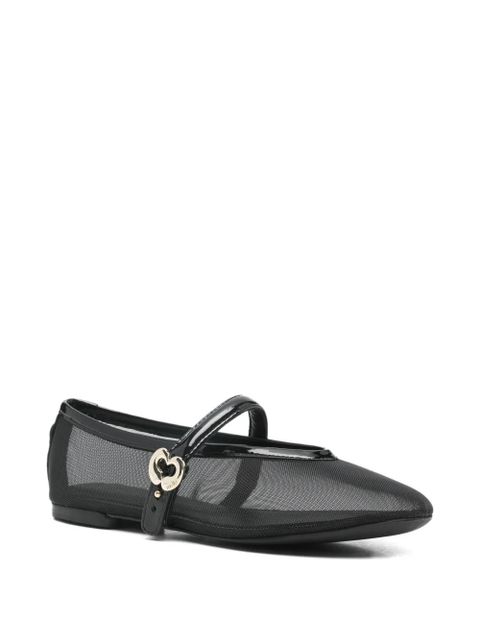 Maje t-strap heart ballet flats - Black - zdjęcie produktu nr 2