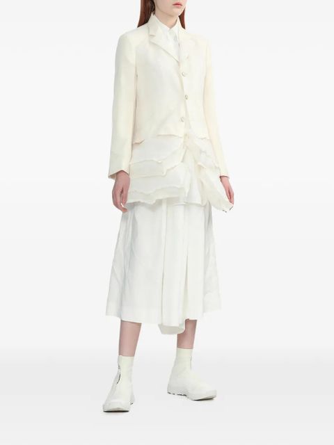 Comme Des Garçons chest-pocket collared mini dress - White - zdjęcie produktu nr 2