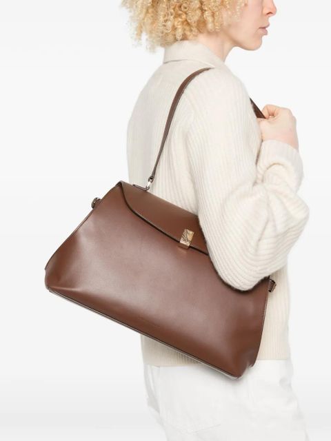 LouLou de Saison flap-closure shoulder bag - Brown - zdjęcie produktu nr 2