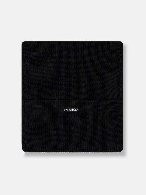 Pinko szalik z dodatkiem wełny - zdjęcie produktu nr 1