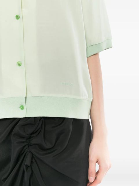 Versace silk shirt - Green